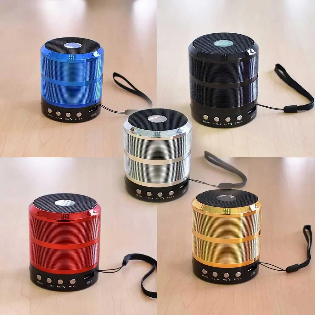 

Wireless Bluetooth Speaker Plug-in Card Mini Portable Speaker Radio Bluetooth Audio Support TF Card FM Mode Hands-free Call New