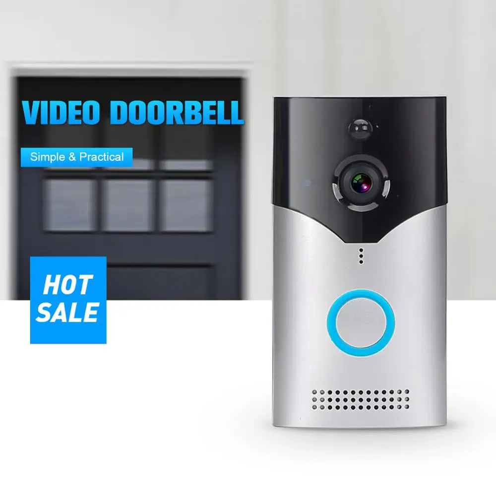

HAHI D03 WiFi Vedio Doorbell Smart IP Video Intercom WIFI Video Door Phone For Apartments IR Alarm Wireless Security Camera