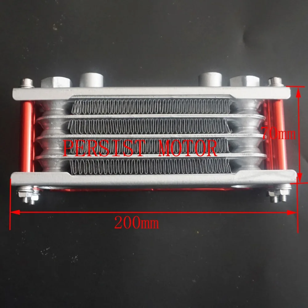 Масляный радиатор двигателя кроссовый велосипед pitbike трюки ATV monkey Kayo Irbis cr crf 125cc
