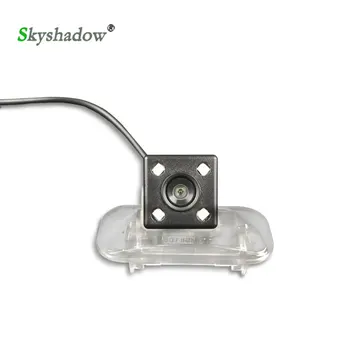 

Car CCD 4 LED Night Vision Backup Rear View Camera Parking Assistance Waterproof For Mercedes Benz A / B Class B200 B160