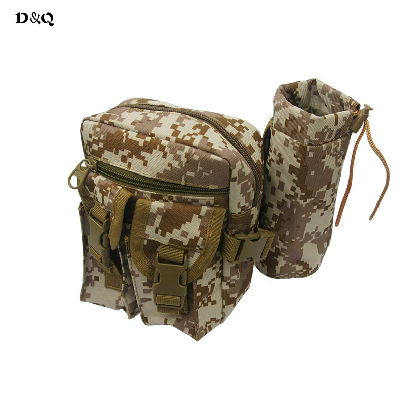 Кемпинг военный армейский тактический рюкзак для пешего туризма пикник, подходит для путешествий и занятий спортом многофункциональная сумка, носимая на поясном ремне или через плечо