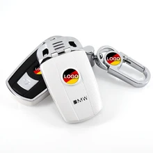 Автомобильный ключ чехол для BMW E90 E60 E70 E87 3 5 6 серия M3 M5 X1 X5 X6 Z4 брелок для ключей держатель подходит bmw вставка ключ чехол