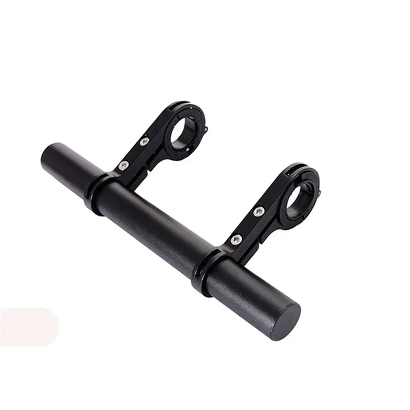 Bike Motorcycle Mini GPS Bracket Double Handlebar Extension Mount Aluminum Extender Holder Set Bicycle Grips Holder #2A24 (6)