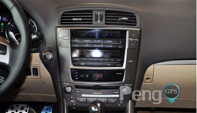 Perfect Tesla Style 12.1 Inch Android 6.0 Car Radio GPS Navigation DVD Player Headunit for Lexus IS 2004-2010 Autostereo Seat Heating 5