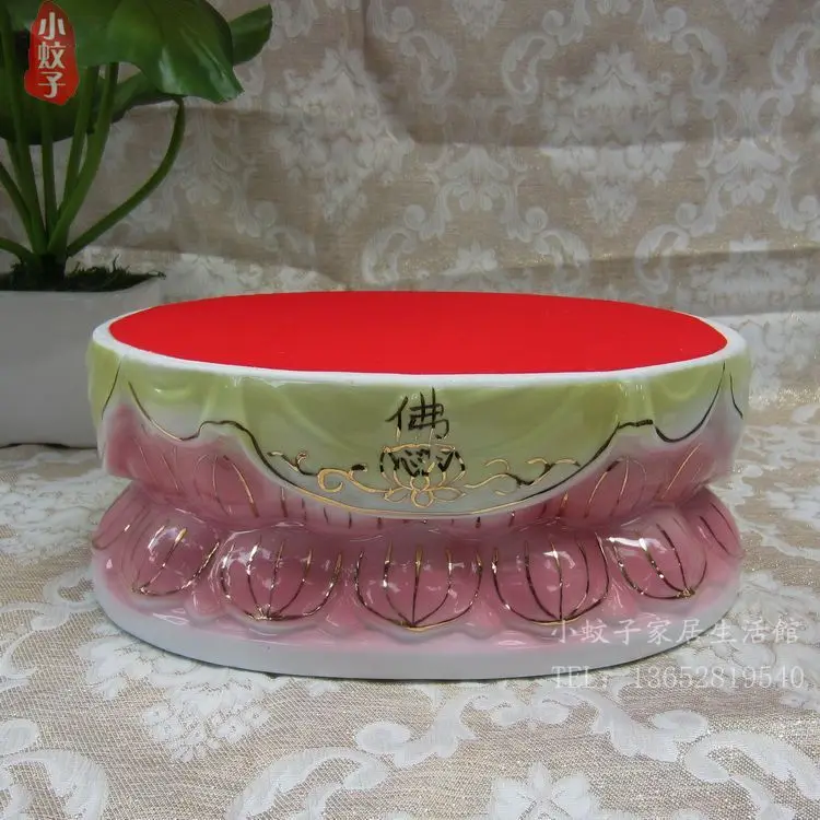 

crafts home decoration accessories decor [lotus base] auspicious, rich and exquisite lotus for the seat, you can worship Buddha