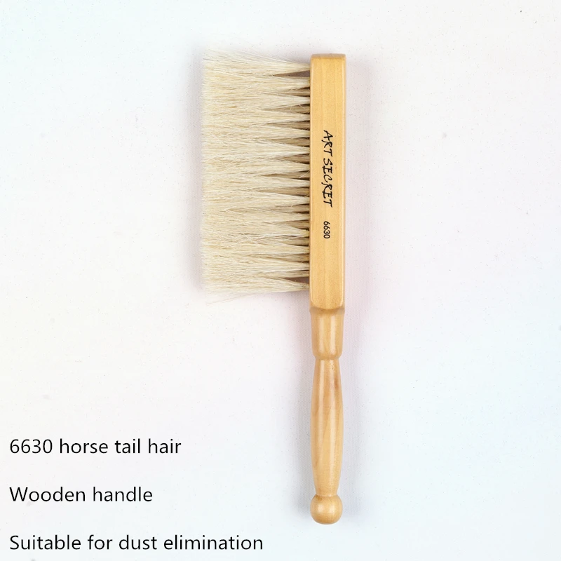 1 PC 6630 horse tail hair wooden handle blender dust elimination Art