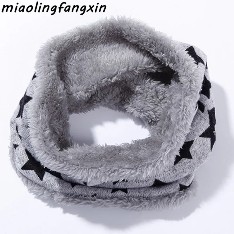 

Autumn Winter Children Scarf Warm Plush Bufandas Knitted Boy Girl Neck Collars Baby Scarf Kids Neckerchief Scarf