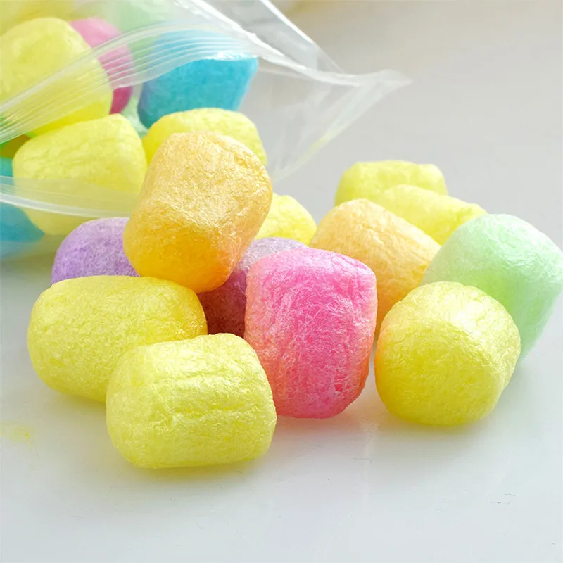 

Slime Colorful Foam Ball Granules Flat Beads Gold Powder Candy Paper Polymer Clay Ball Children's DIY Material Bubble