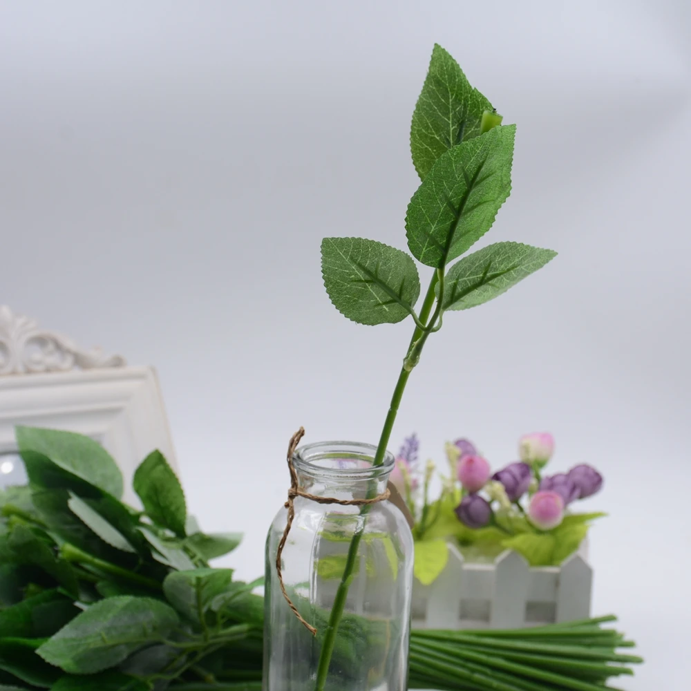 Wholesale 30pcs 32cm Leaf Scape Branches Artificial Bouquet For Wedding Living Room Balcony Home Decoration Simulation Flowers Wholesale 30pcs 32cm Leaf Scape Branches Artificial Bouquet For Wedding Living Room Balcony Home Decoration Simulation Flowers