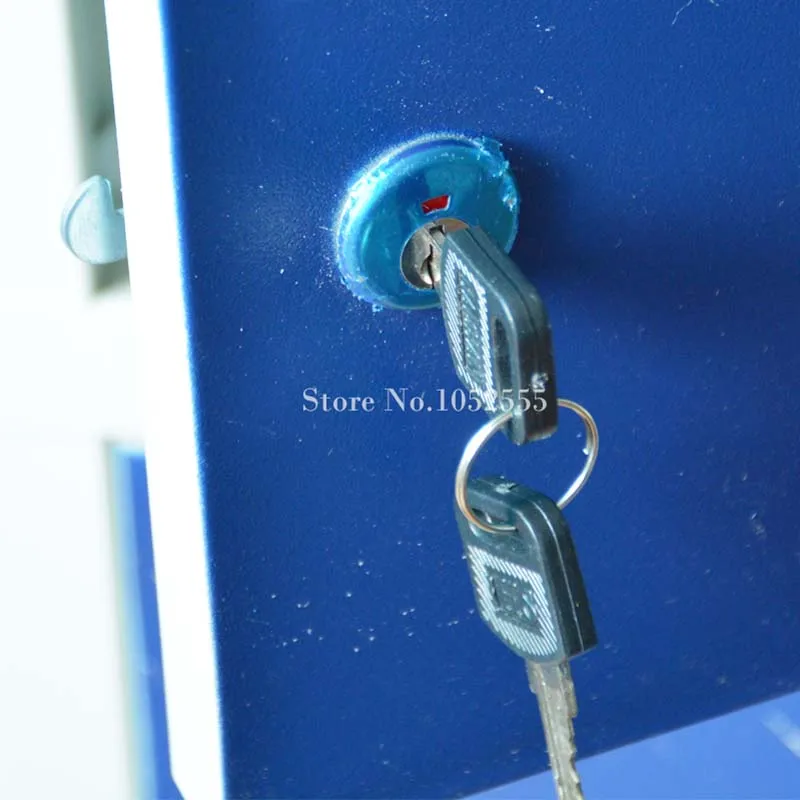 2New Replacement Desk Drawer and Cabinet Lock Keys Steel Part File Door Tool Box