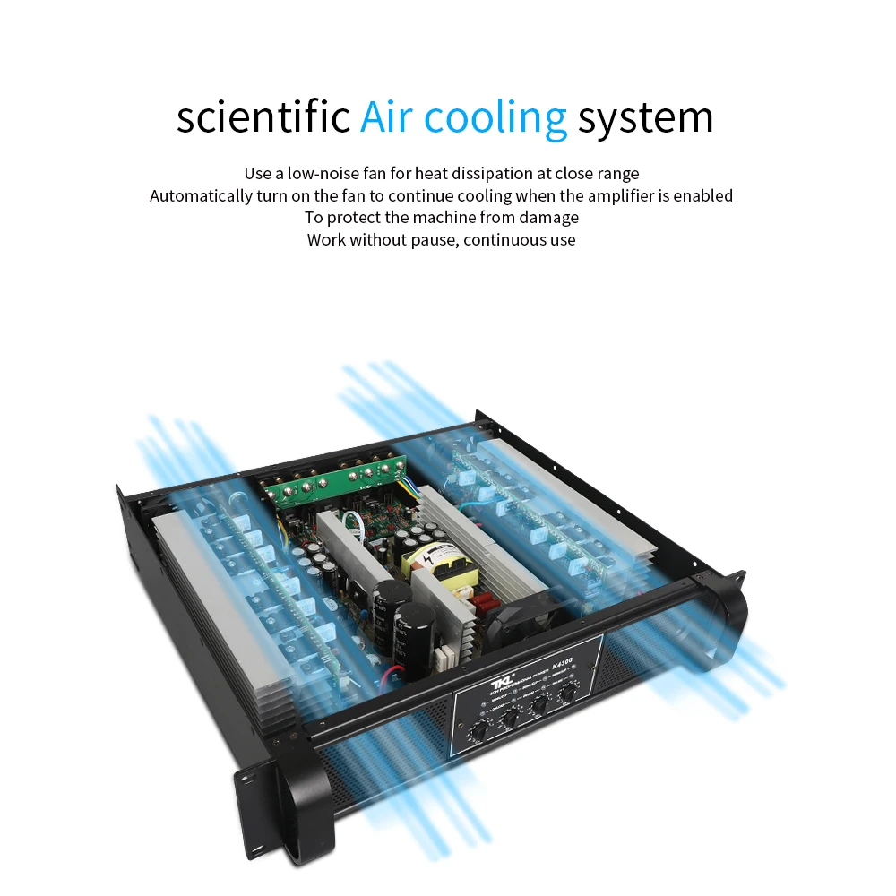 TKL 4 Channel Amplifier 300W X4 Conference