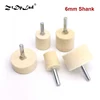 1X 6mm Shank 20-40mm Pad Wool Felt Polishing Buffing Wheel Grinding Head Metals Rotary Tools Wheels Tool Drill Electric Grinder ► Photo 1/6