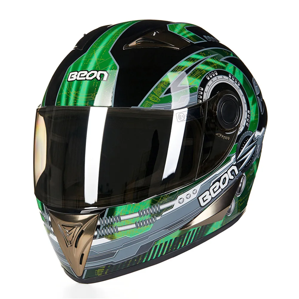 New Motorcycle Helmet Racing Full Face Helmet Carting Moto Casque Casco motocicleta Capacete Kask helmets Chrome Visor M L XL цена New Motorcycle Helmet Racing Full Face Helmet Carting Moto Casque Casco motocicleta Capacete Kask helmets Chrome Visor M L XL цены онлайн