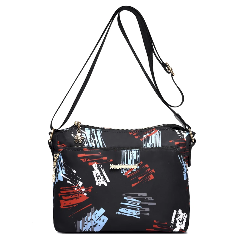 

2019 New Mid-aged Mother's Bag Oxford Single Shoulder Slant Bag Nylon Leisure Simple Canvas Bag handbag Purses and Handbags
