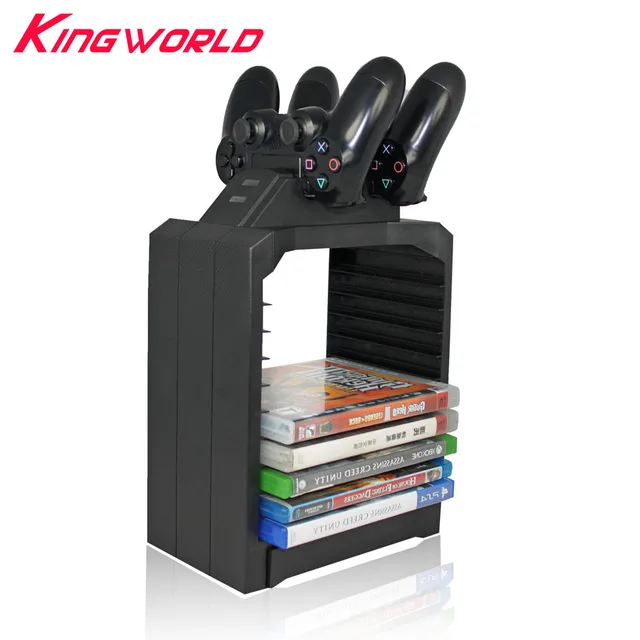 Cheap DiscStorage Multifunctional Universal Games Disc Storage Tower for Xbox One for PS4 controller with stand dock charger Cheap DiscStorage Multifunctional Universal Games Disc Storage Tower for Xbox One for PS4 controller with stand dock charger