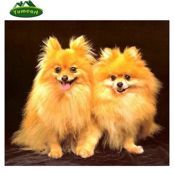 다이아몬드 자수 애완 동물 강아지 동물 DIY 5d 다이아몬드 페인팅 크로스 스티치 광장 라인 석 모자이크 자수 어린이 퍼즐 선물