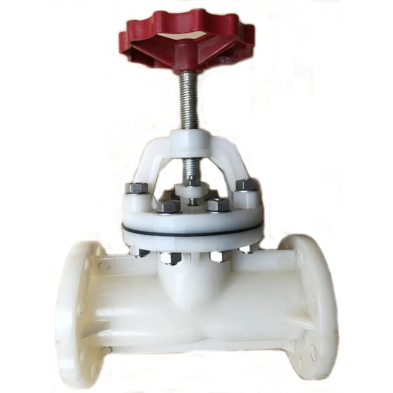 

DN25 PVC Plastic PVDF UPVC CPVC RPP Globe Valve FF Flange end