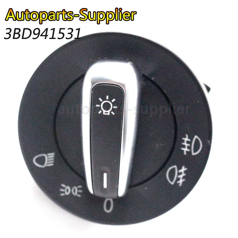 3BD941531 для V W J etta Mk4 Bora Passat B5 Beetle 3BD941531A хромированная головсветильник переключатель