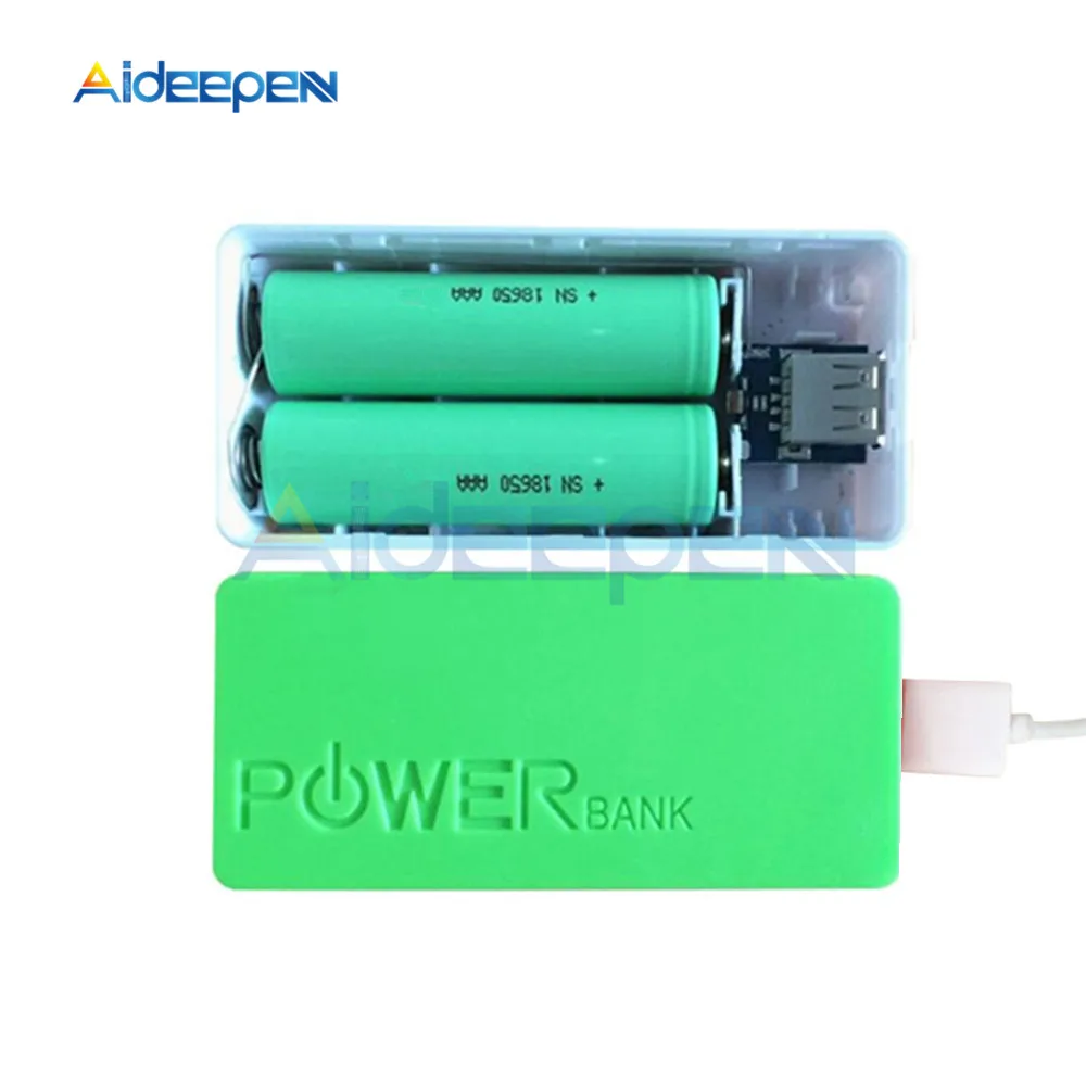 2X18650 USB зарядное устройство корпус для аккумулятора DIY коробка iPhone дома смартфона