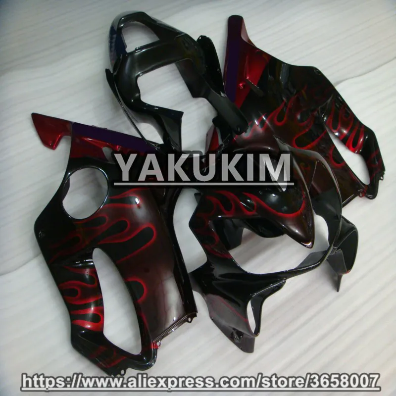 Yakukim из АБС-пластика инъекции комплект обтекателей для Honda CBR600RR F4i ввиде горшка 01-03 год 2001 2002 2003 CBR600RR F4i ввиде горшка 01-03 мотоцикл новые обтекатели