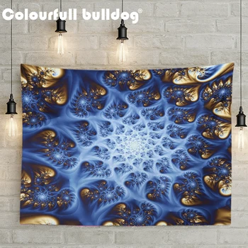 

Colorful Geometric Wall Hanging Mandala Colored Trees Street Light Tapestries Rectangle Circle Striped Beach Towel 150 cm Large