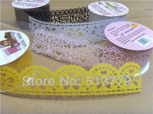 

stationery lace tape (M) / sticker / Decorative label / Fashion Lace lace stationery stickers