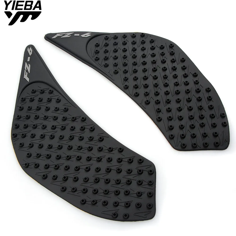 fz6 LOGO Motorcycle Accessories Carbon Fiber Tank Pad tank Protector Sticker for YAMAHA FZ6 FZ 6 FZ-6 2006 2007 2008 2009 2010