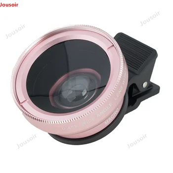 

Mobile phone large wide angle macro comparable to SLR lens mobile phone Universal macro lens 0.45 Wide angle CD50 T03