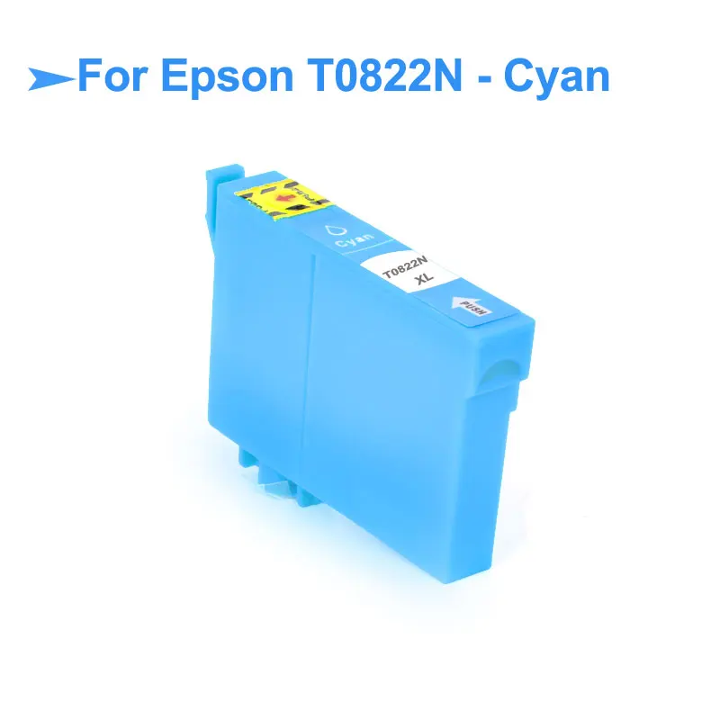 T0821N T0826N совместимый чернильный картридж для Epson Stylus Photo T50 RX615 R270 R290 X650 TX700 082N полный