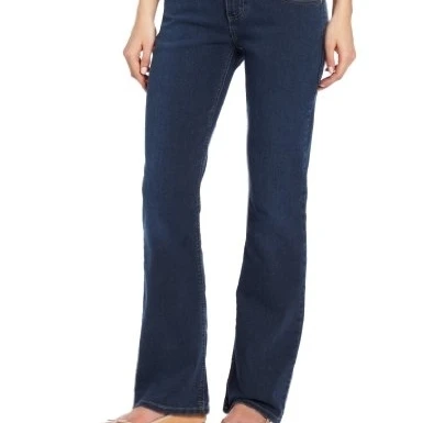 Dickies FD138MSW 14 LN Womens Relaxed Boot Cut Jean Medium Stone Wash 14 Long (1)