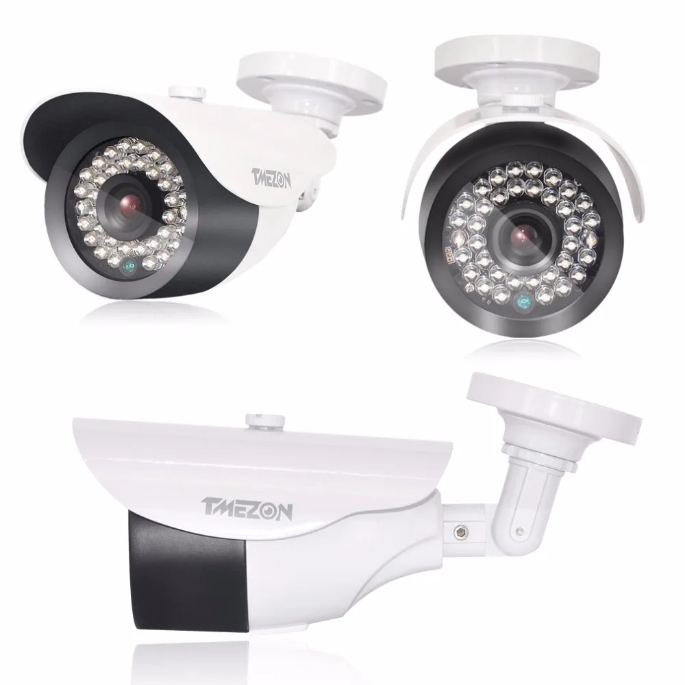 TMEZON AHD 1080P 2.0MP CCTV камера высокого разрешения ИК светодиодный день/ночное видение наружная крытая Водонепроницаемая камера видеонаблюдения