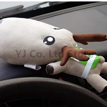 Автомобиль-Стайлинг милый олень бамбуковый уголь посылка автомобильный освежитель воздуха автомобильные аксессуары олень бамбука углерода Мешок украшение интерьера автомобиля