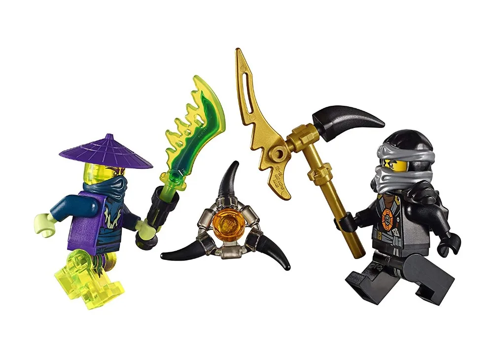 Bela ninjogoes Blaster комплект для строительства велосипеда совместимый с Legoings 70733