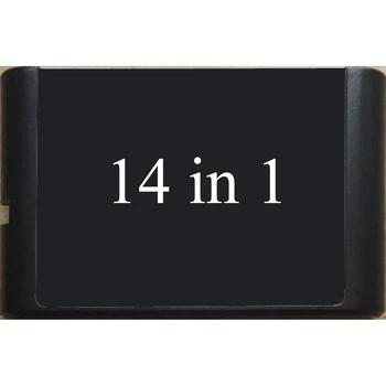 

Game cartridge 14 in 1 game card for SEGA for Mega Drive 16bit game card