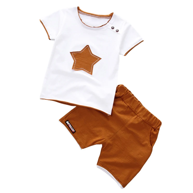 Children Clothing 2019 Summer Toddler Boys Clothes 2pcs Outfits Kids Clothes Sport Suits For Boys Clothing Sets 1 2 3 4 5 Year