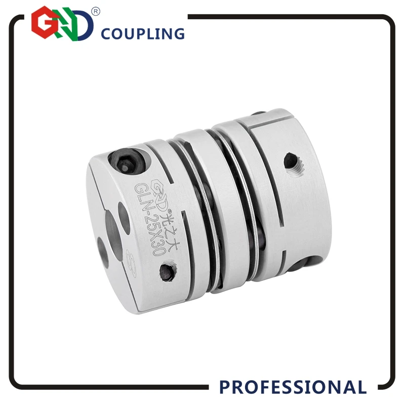 

Flexible shaft coupler GND aluminum double diaphragms clamp for 3D Print Coupling servomotor stepmotor connect kaplin CNC
