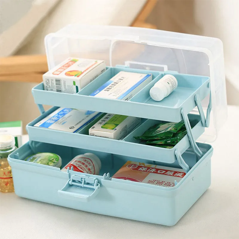 Medicine Storage Box First Aid Medical Storage Health Care Large