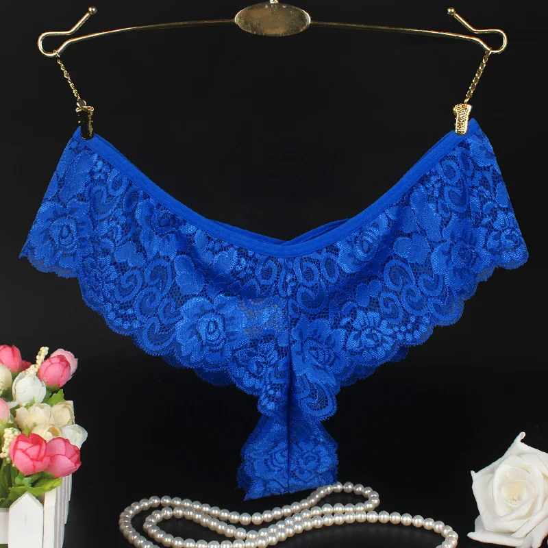 5PCS Sexy Underwear Ladies G String Lace Transparent Thongs T Back | Женская одежда
