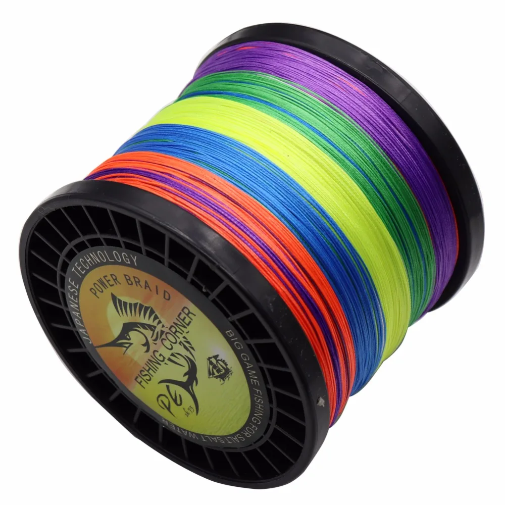 Linha de Pesca Trançada Fios Super Power pe Fibra Linha Japão Multifilament 8 3000m 6 Linha de pesca trançada 8 fios 3000m