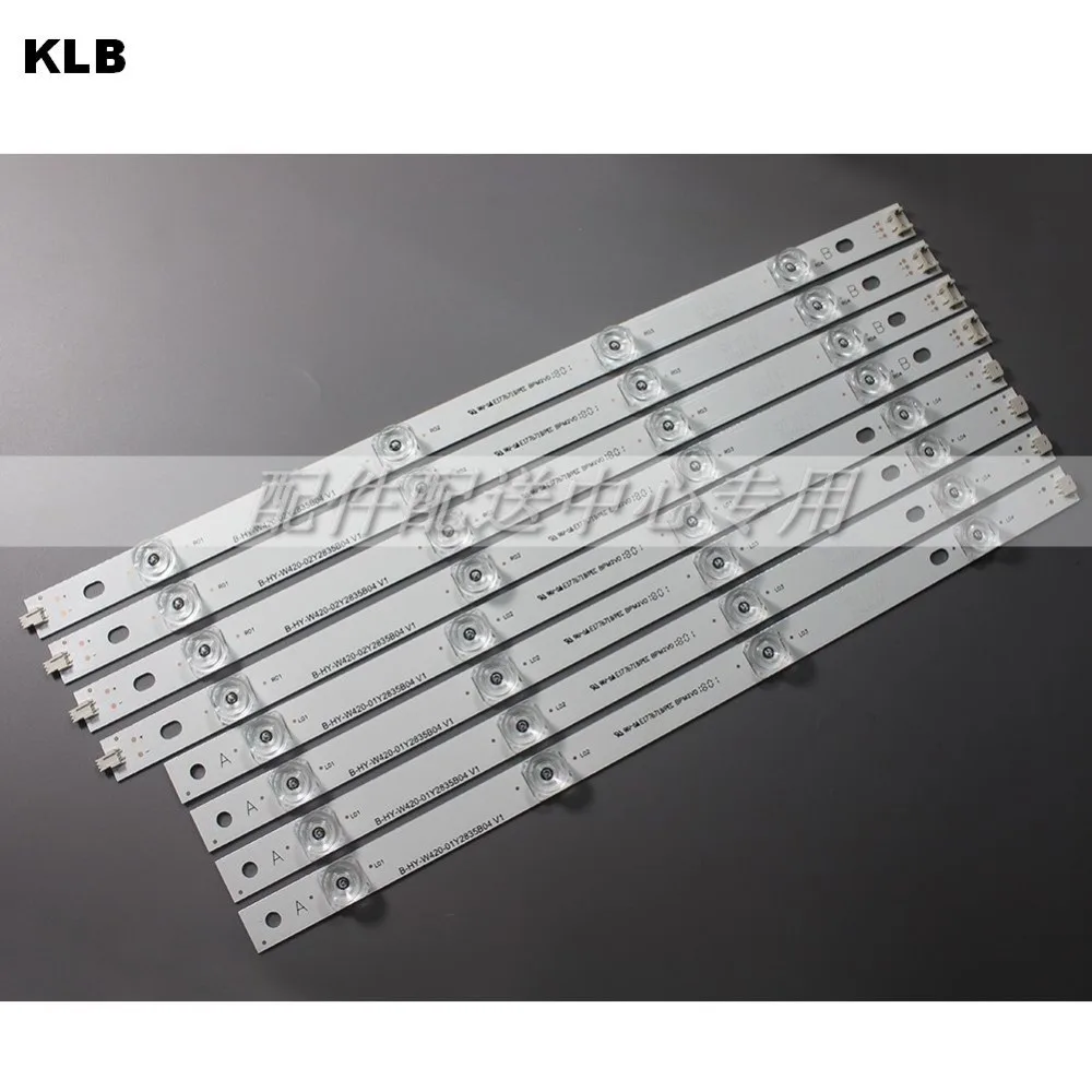 8 шт. x 42 дюймов светодиодные ленты для LG INNOTEK DRT 3 0 &quot_ A/B Тип 42LB5610 42LB5510 42LY320C 42GB6310 tv lcd