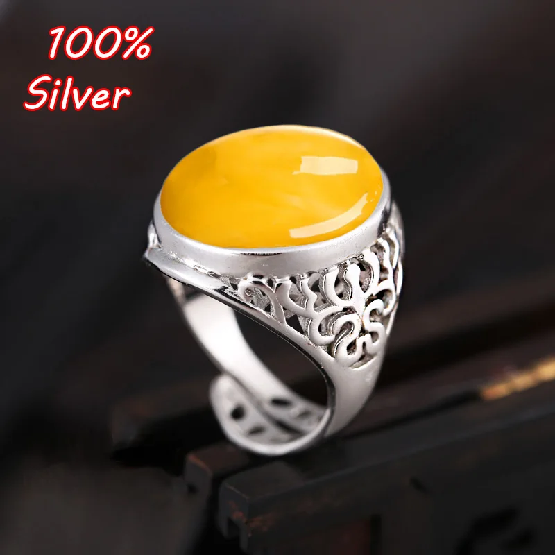 

925 Sterling Silver Rings Setting With 13*18MM Cabochon Base for Women Handmade Jewelry Setting Ring Blank Nice Gift