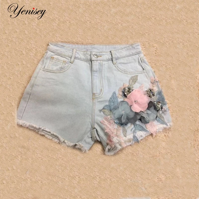 

Denim Shorts Women 2019 Fashion Ladies Tassel Hole High Waist Summer Short Jeans Sexy Mini Booty Shorts