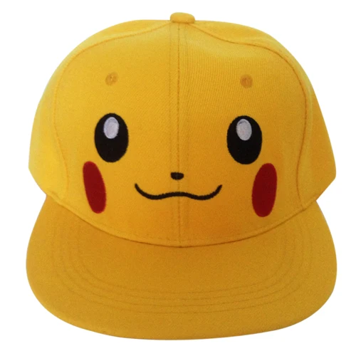 2016 Pokemon Go Hat for Boys Pocket Monster Pikachu Snapback Hats Kids