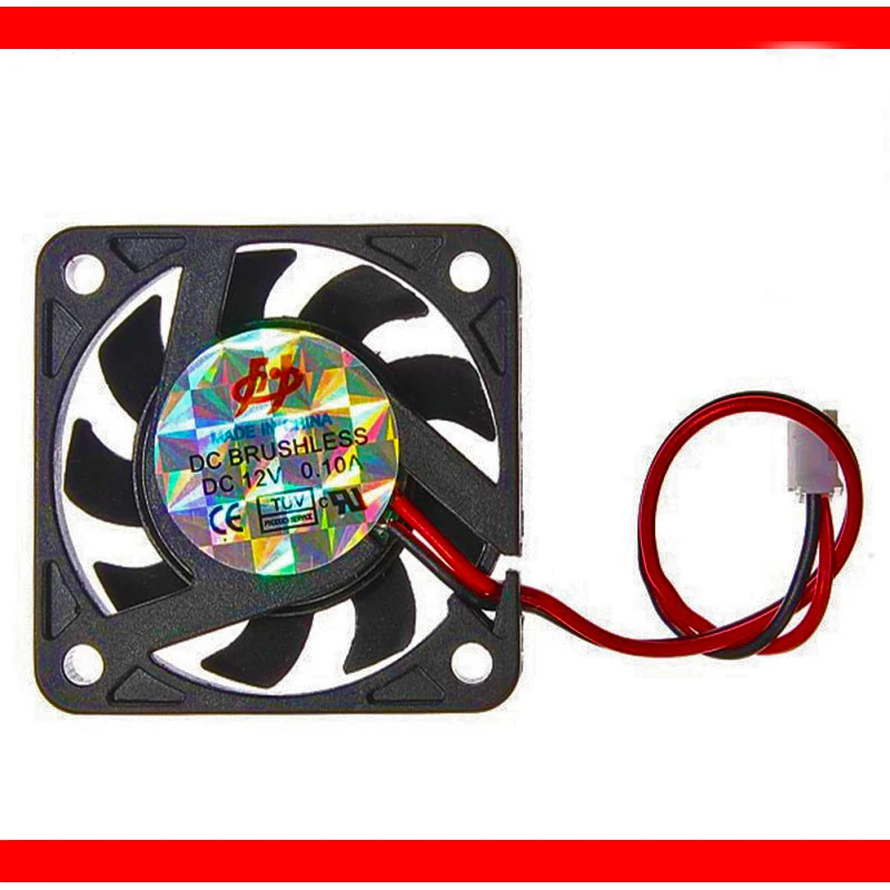 

Mini 12V 2 Pin 40mm Computer Cooler Small Cooling Fan PC Black F Heat Sink a57