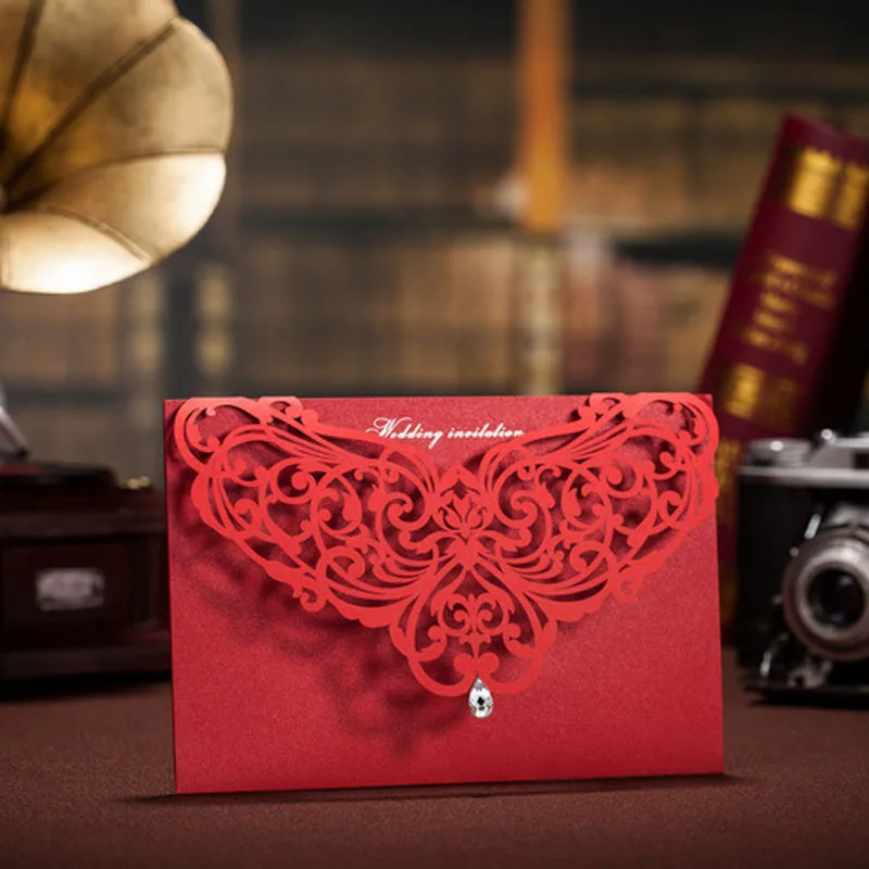aliexpress buy 50pcs crystal hollow laser cut