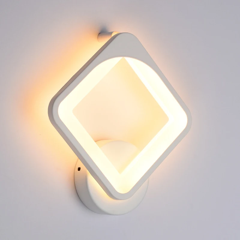 the range wall lights 7 Shape Wall Light Lamp Light Living Room Corridor Bedside Wall Lamps Night Lights living room decoration led wall lamp 220V swing arm wall lamp