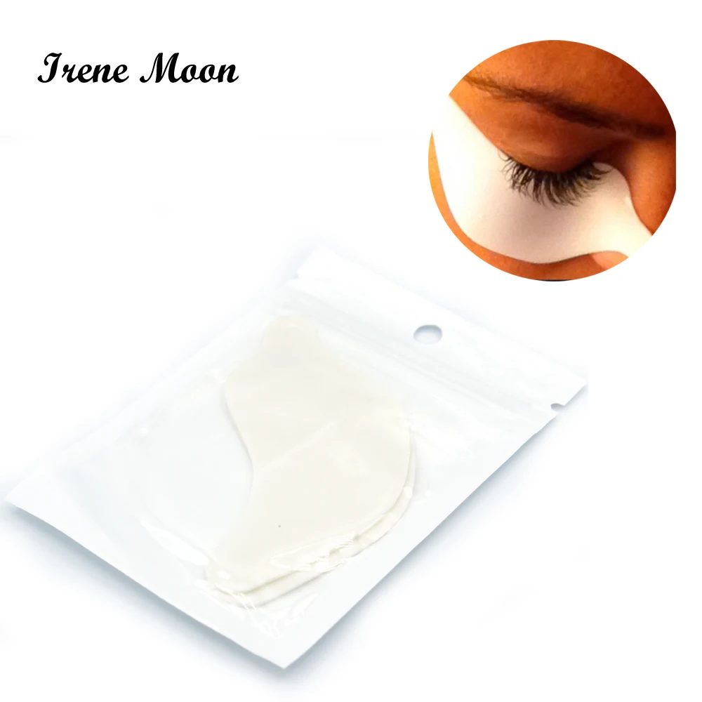 New Silicone White Reusable Soft Eye Pad Patch for Eyelash Extension Application Beauty Silicone White Eye Patch Reusable Mug