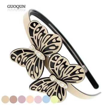 

2pcs Hair Accessory for Women Pearl Hair Jewelry Ornament Tiara - Hair Accessory Band Headband for Women Ponytail Holders Daily