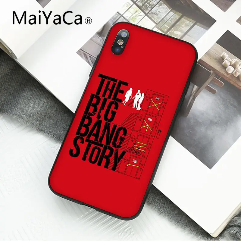 Чехол для телефона MaiYaCa The Big Bang Theory, для iphone 11 Pro, 11Pro Max 8, 7, 6, 6S Plus, X, XS, MAX, 5, 5S, SE, XR