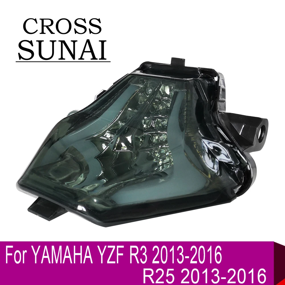 Аксессуары для мотоциклов задний фонарь YAMAHA YZF R3 R25 2013 2014 2015 2016 Интегрированный